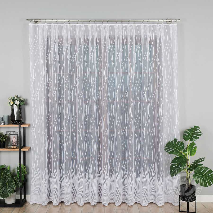 Žakarová záclona metráž 007505/001, 250cm