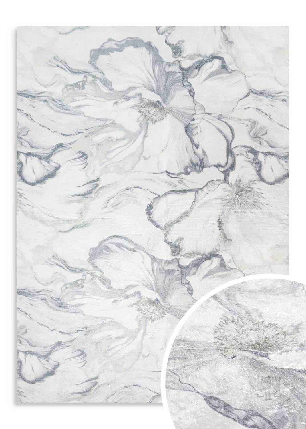 Kusový koberec LOTUS1 sivý/krémový