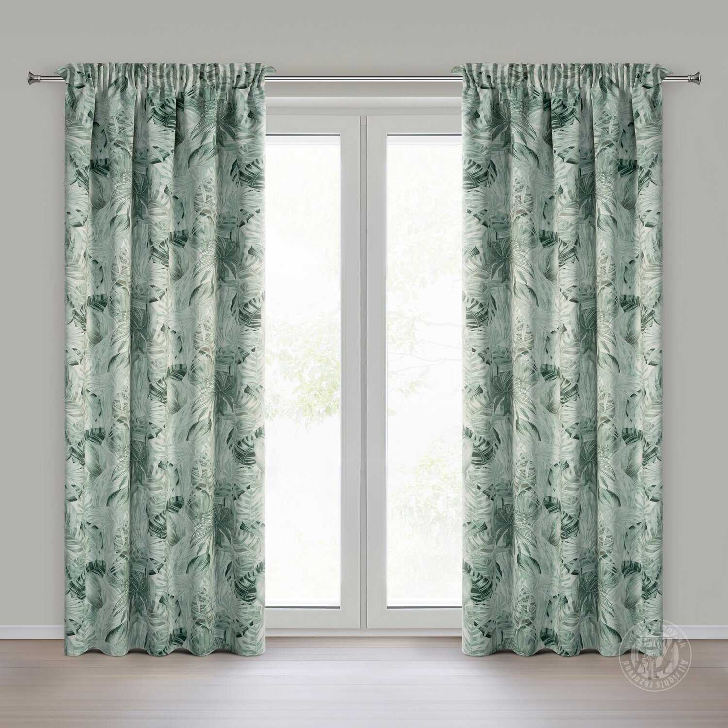 Záves NINA na páske 140x270cm mätový