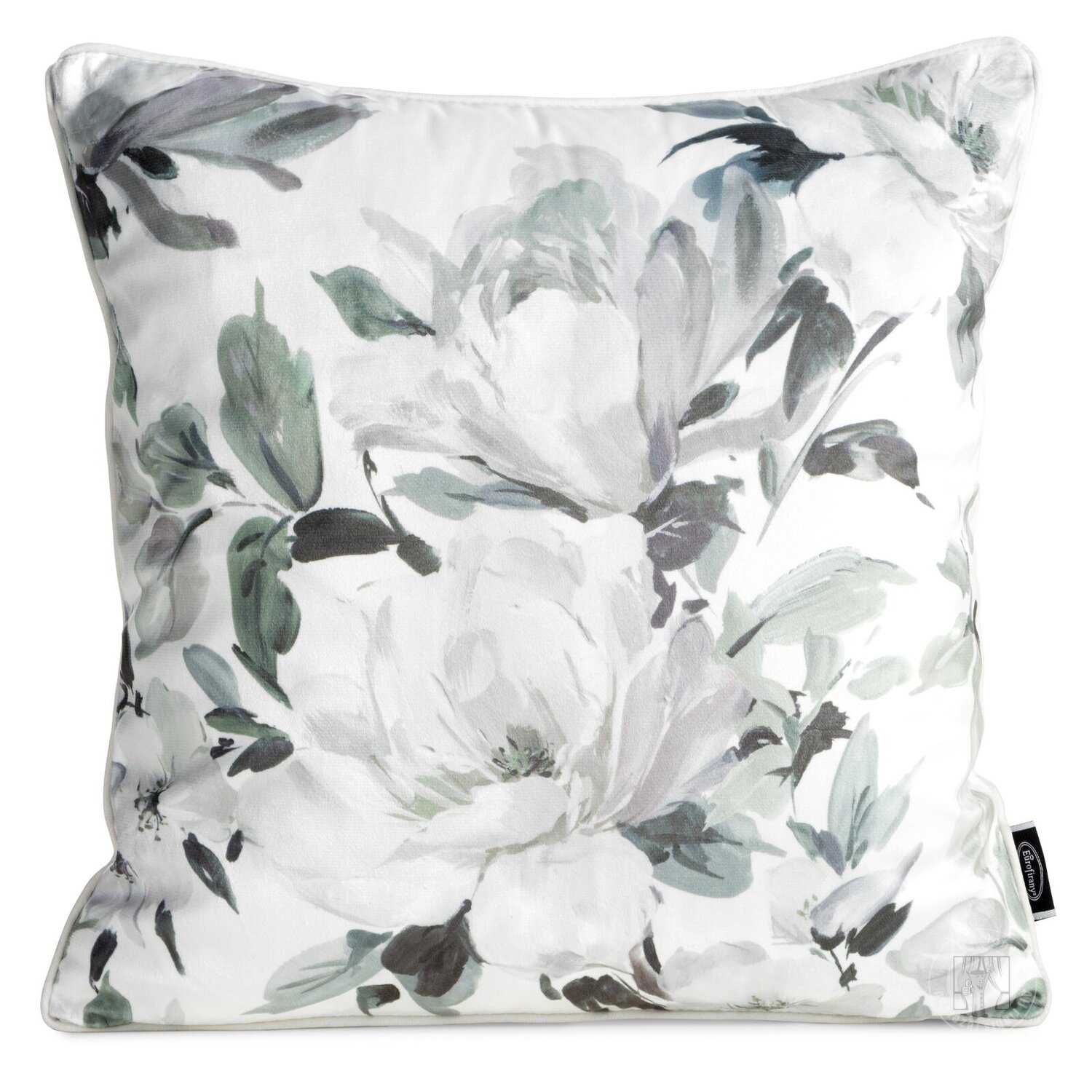 Obliečka na vankúš LOTI 45x45cm biela/olivová