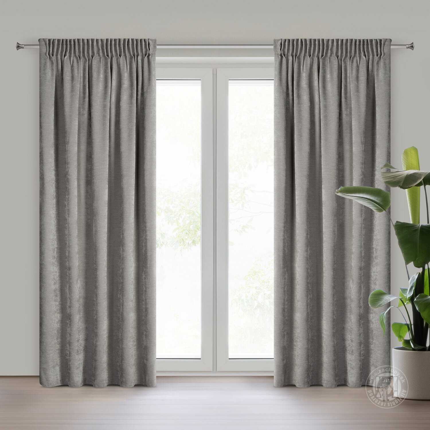 Záves VANI na páske 140x270cm oceľový