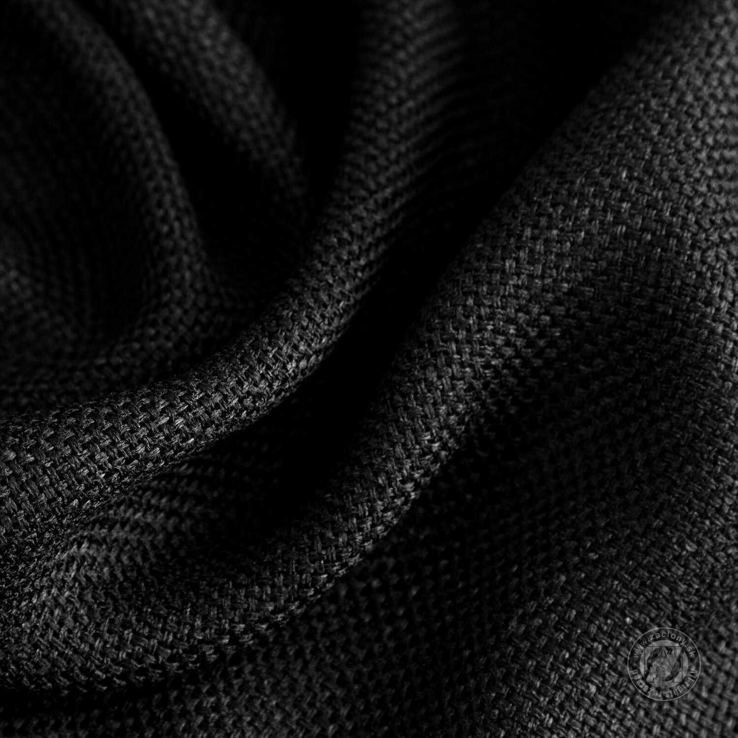 Záves JULA čierny, 300cm