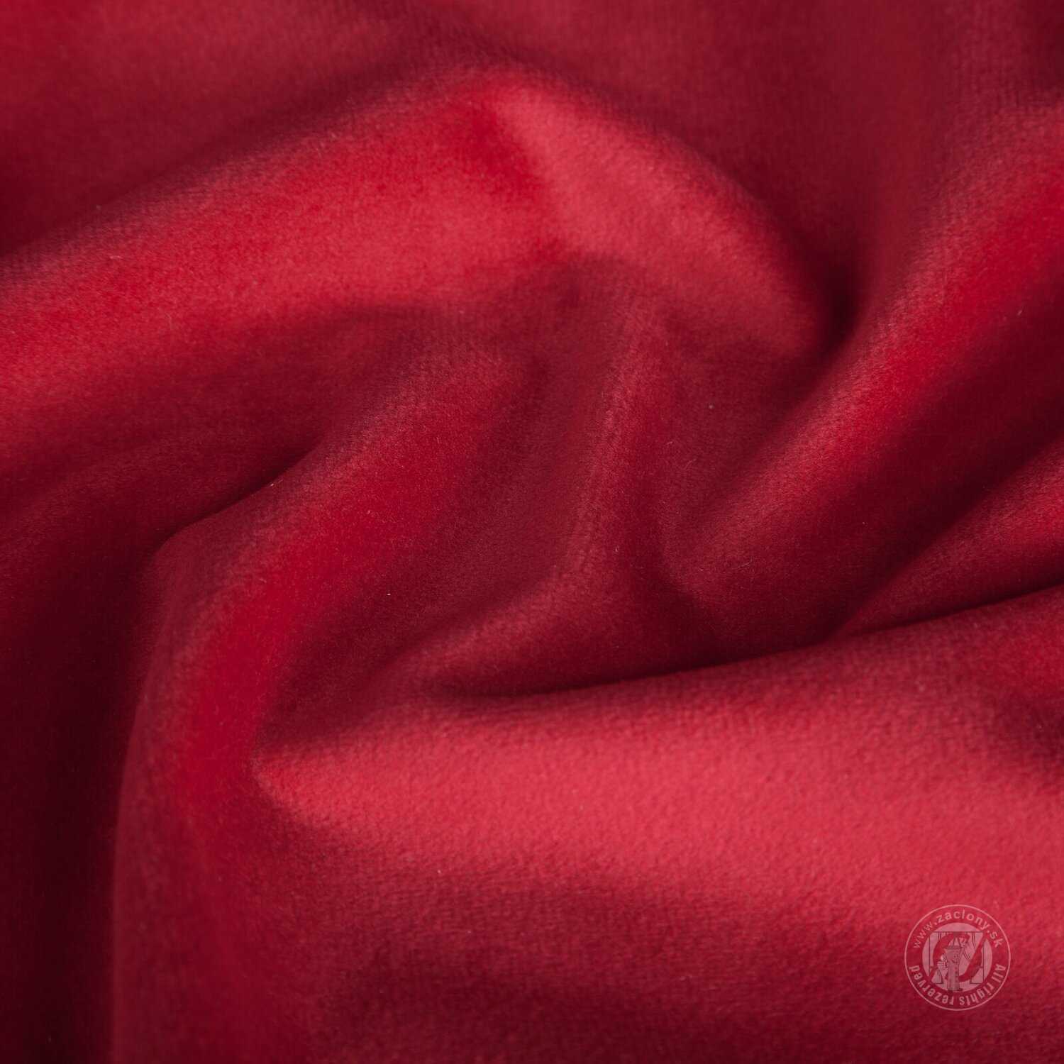 Záves SIBEL červený, 300cm