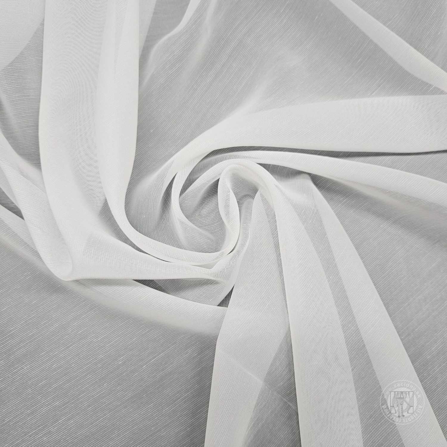 Záclona metráž 11084/02 s nekrčivou úpravou krémová