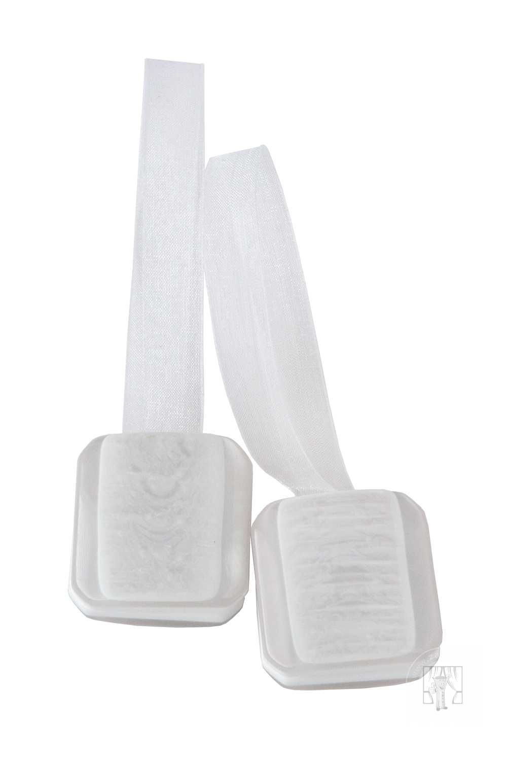 Dekoračný magnet biely