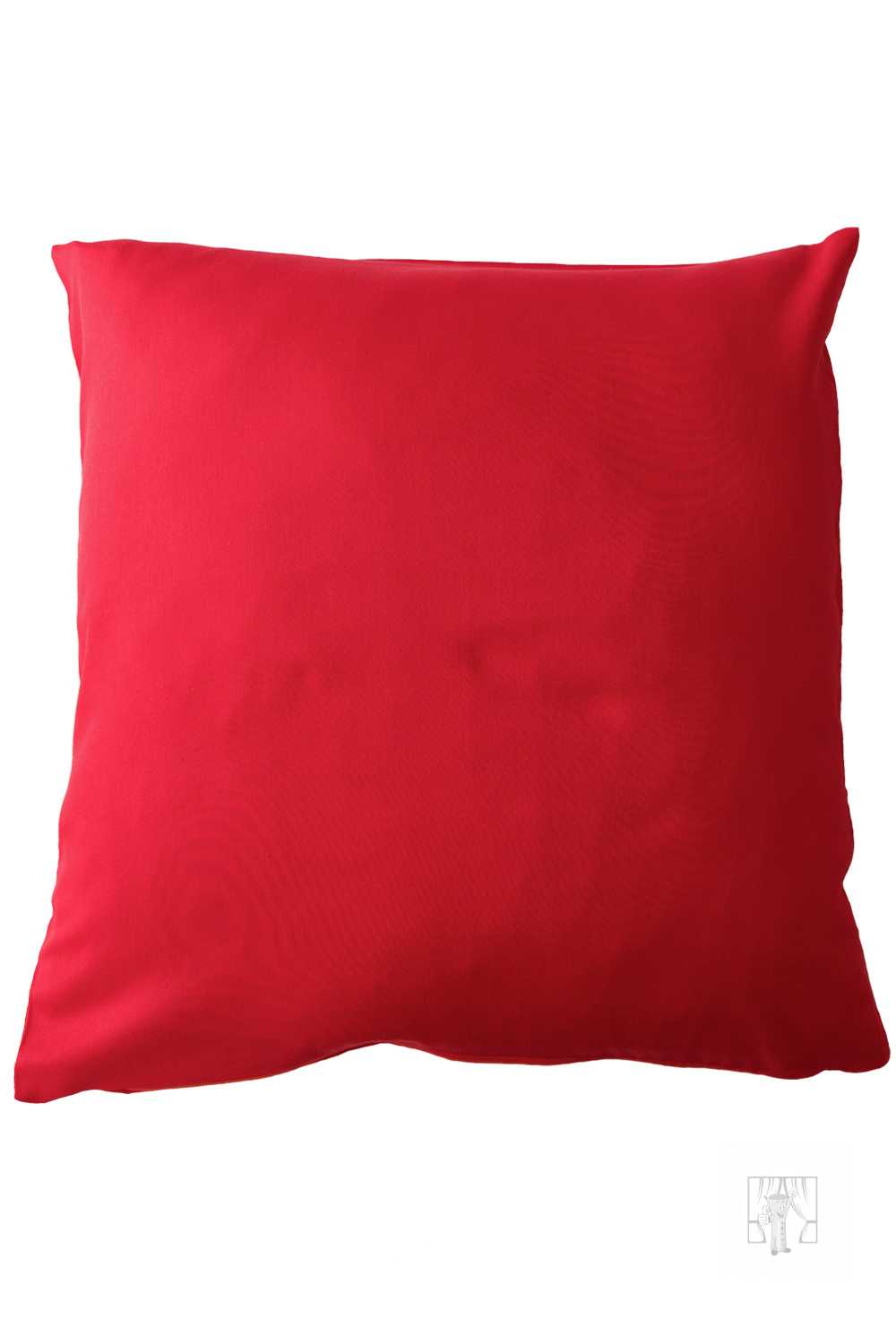 Obliečka saténová 40x40cm červená