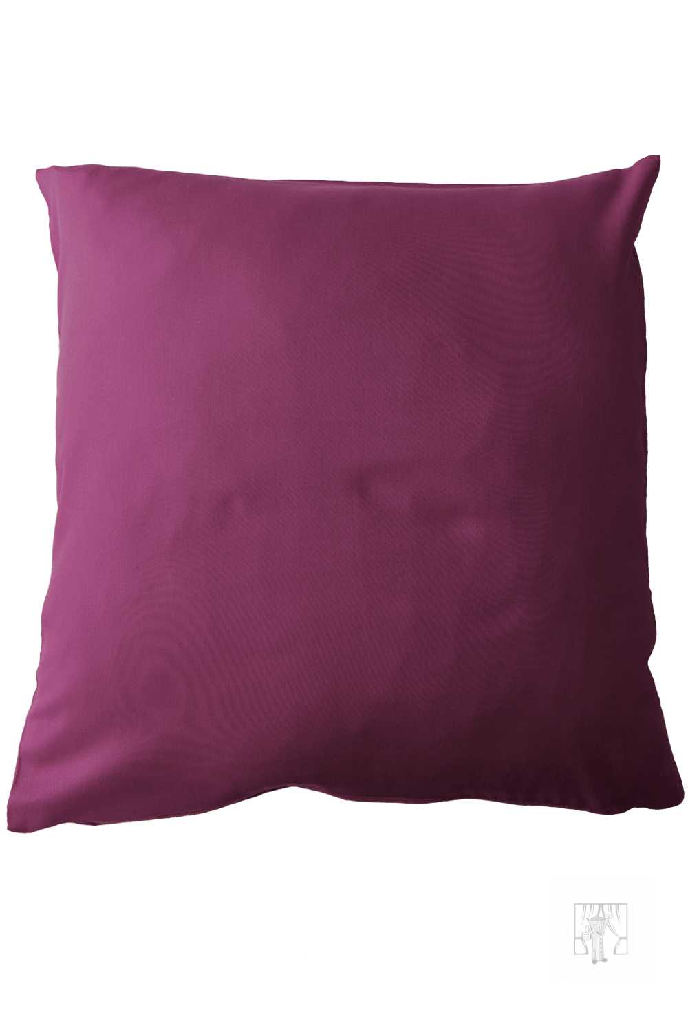 Obliečka saténová 40x40cm purpurová