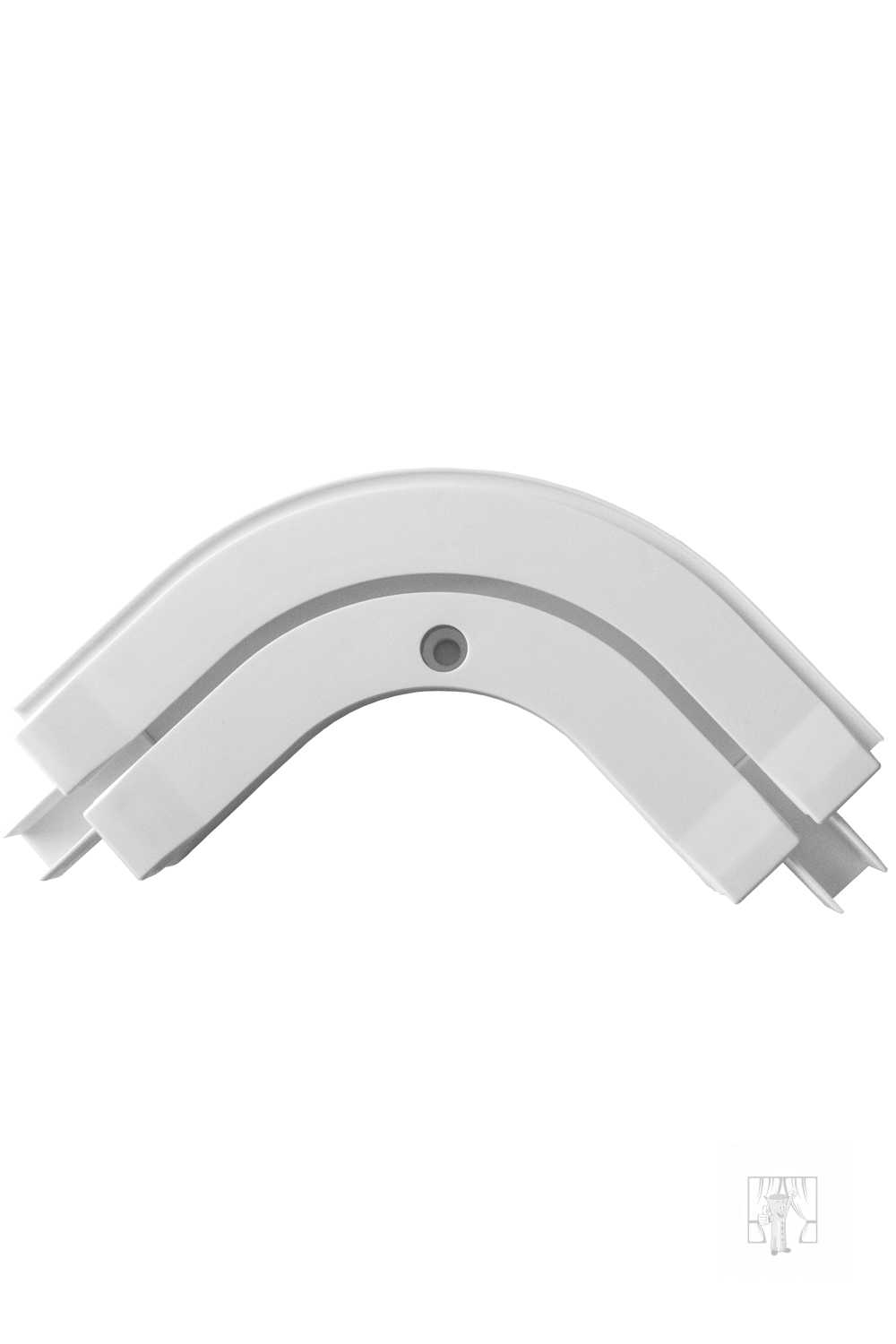 Oblúk ku plastovej koľajnici - vonkajší 1-drážkový