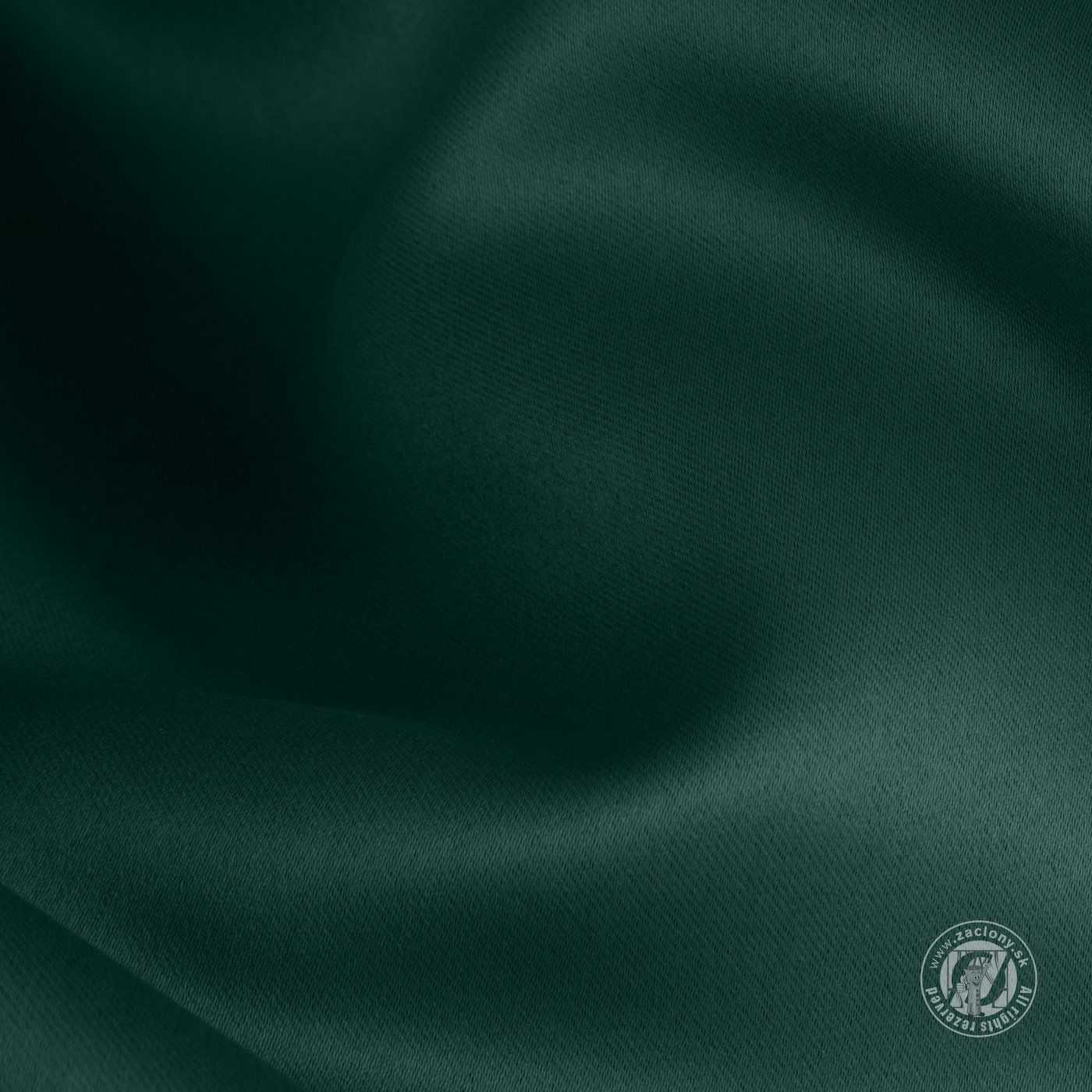 Záves BLACKOUT tmavozelený