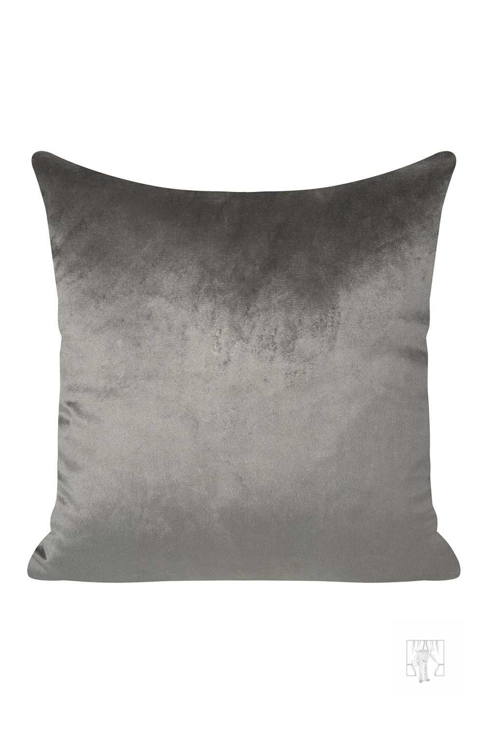 Obliečka na vankúš PIERRE 40x40cm oceľová 2ks