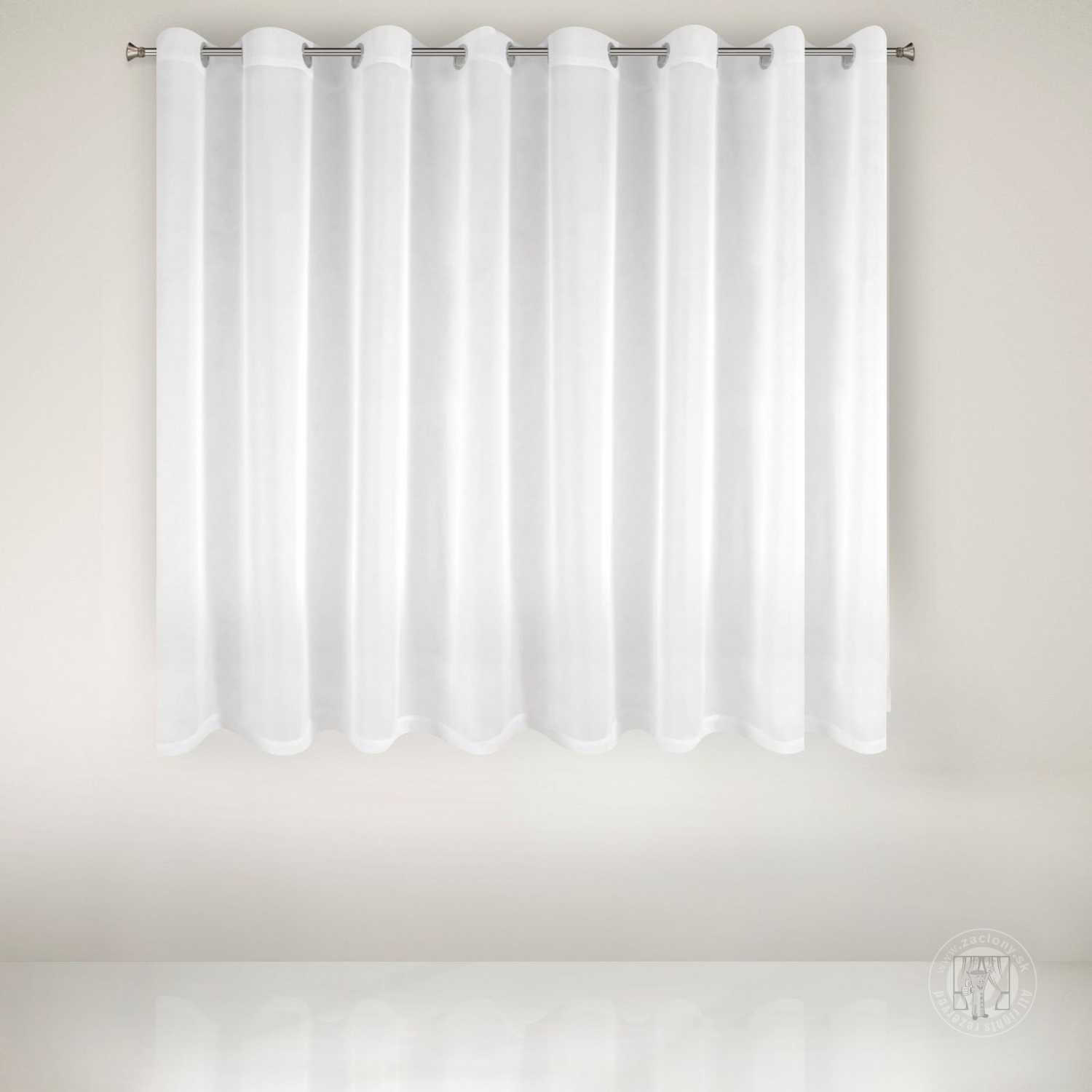 Záclona LUCY na krúžkoch biela 300x160cm