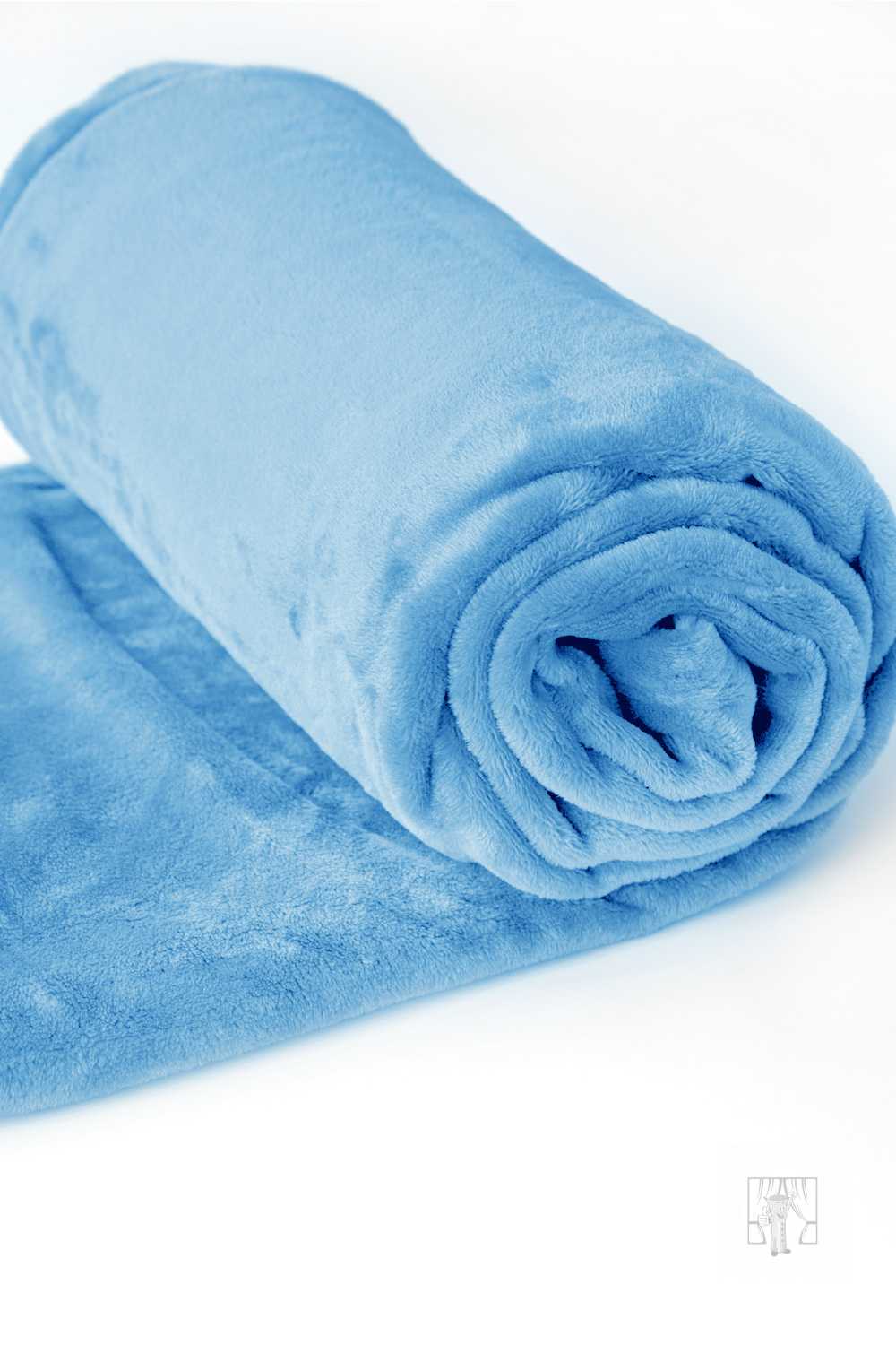 Deka z mikrovlákna SLEEP WELL® 150x200cm svetlomodrá