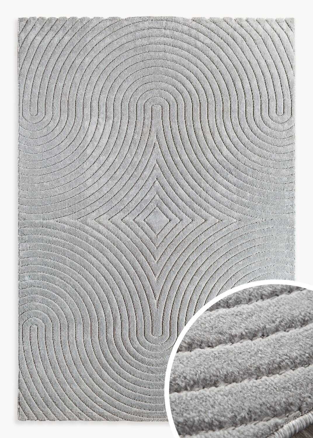 Kusový koberec VENUS BOHO1 oceľový