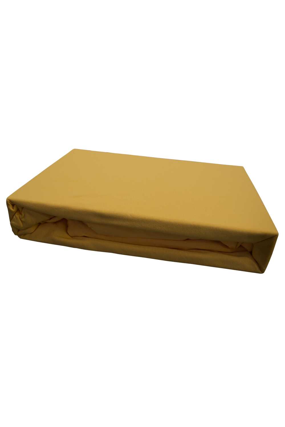 Napínacia plachta JERSEY 90x200 cm zlatá 5