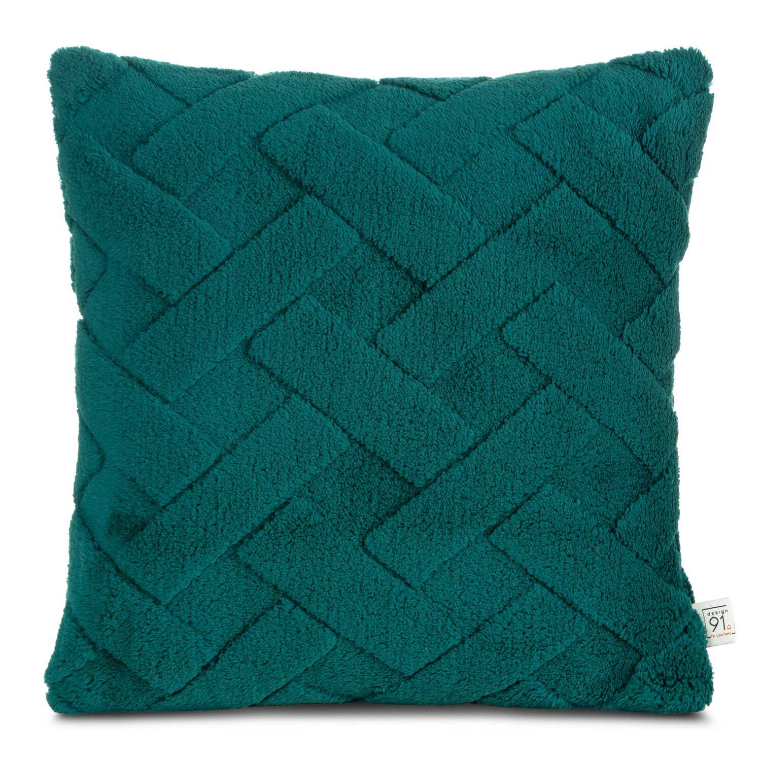 Obliečka na vankúš CARO 45x45cm tmavozelená