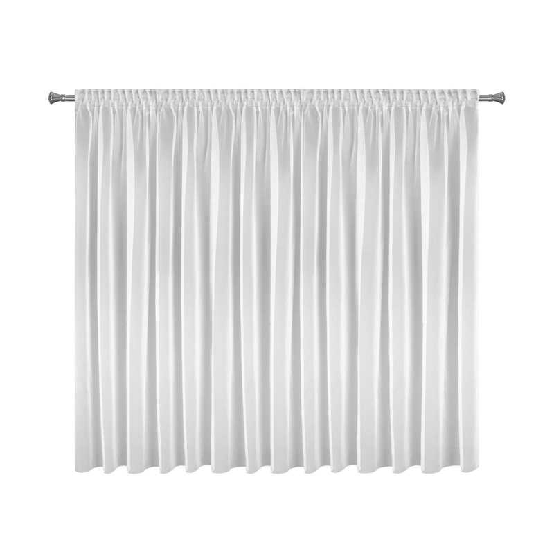 Záclona ESEL na páske biela 350x150cm