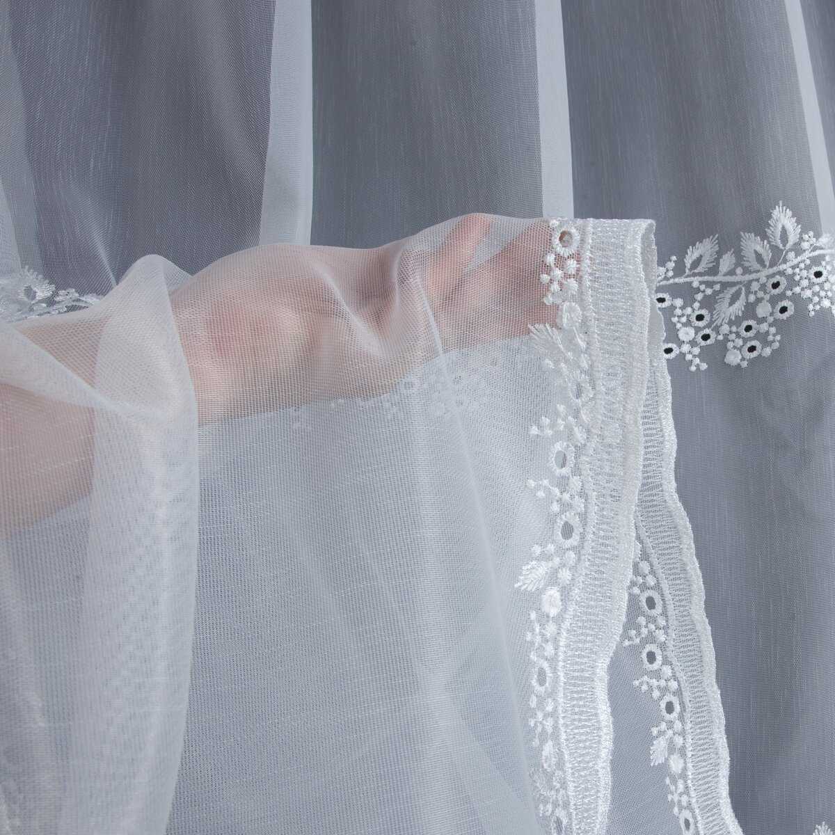 Záclona metráž 16241 ADEN krémová, 160cm - 4,7 m