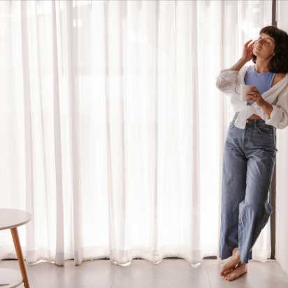 Ako bieliť záclony