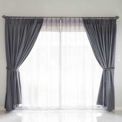 Záclony a závesy - ako správne merať potrebnú šírku a výšku