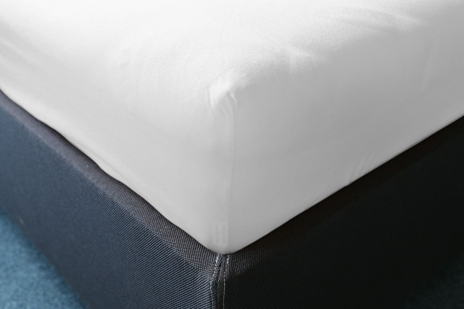 Napínacia plachta JERSEY 90x200cm biela 1 90x200