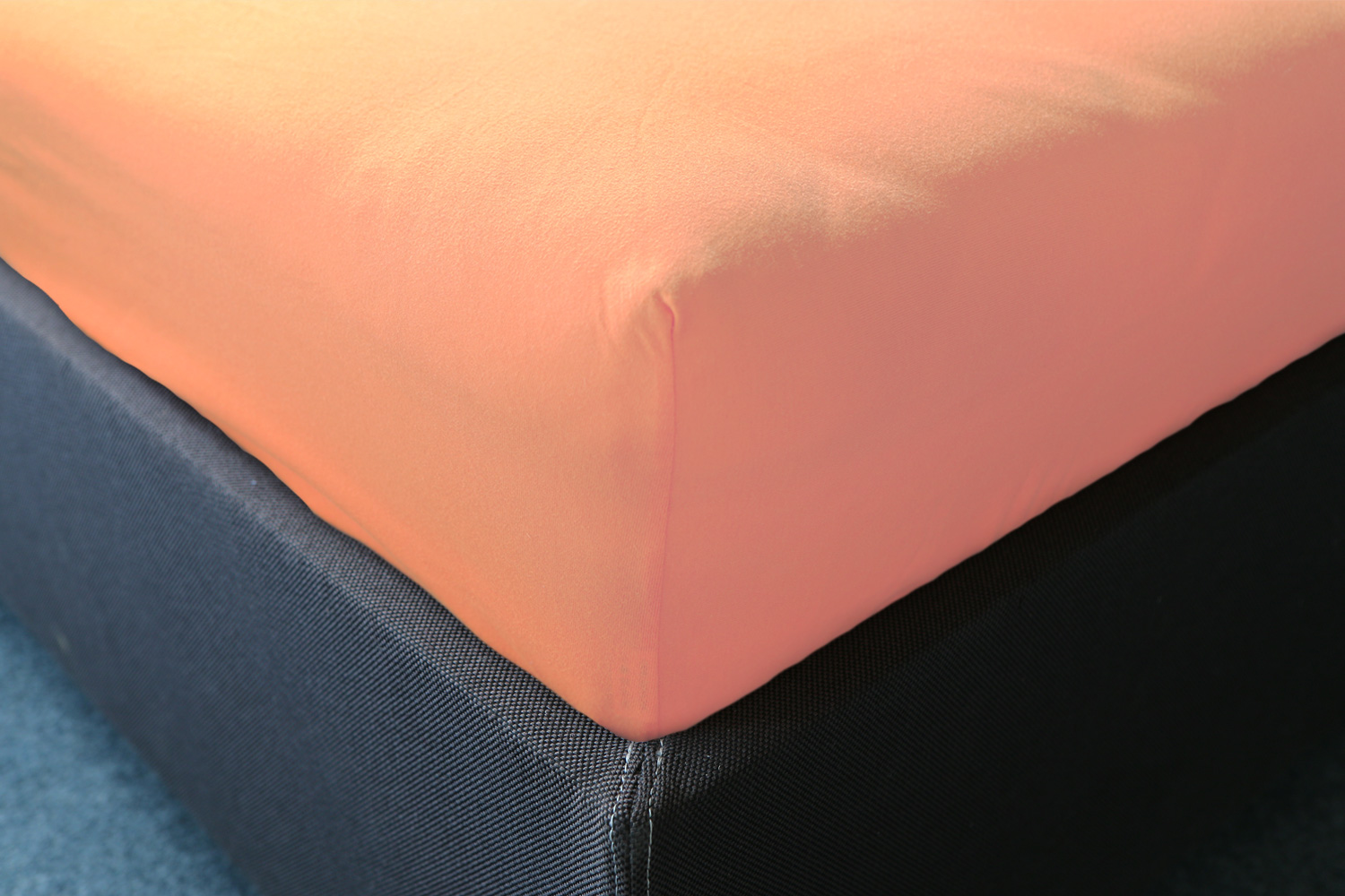 Detská napínacia plachta JERSEY 70x130cm oranžová 8 70x130