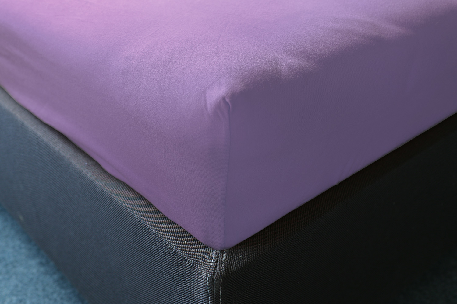 Detská napínacia plachta JERSEY 70x130 cm fialová 37 70x130