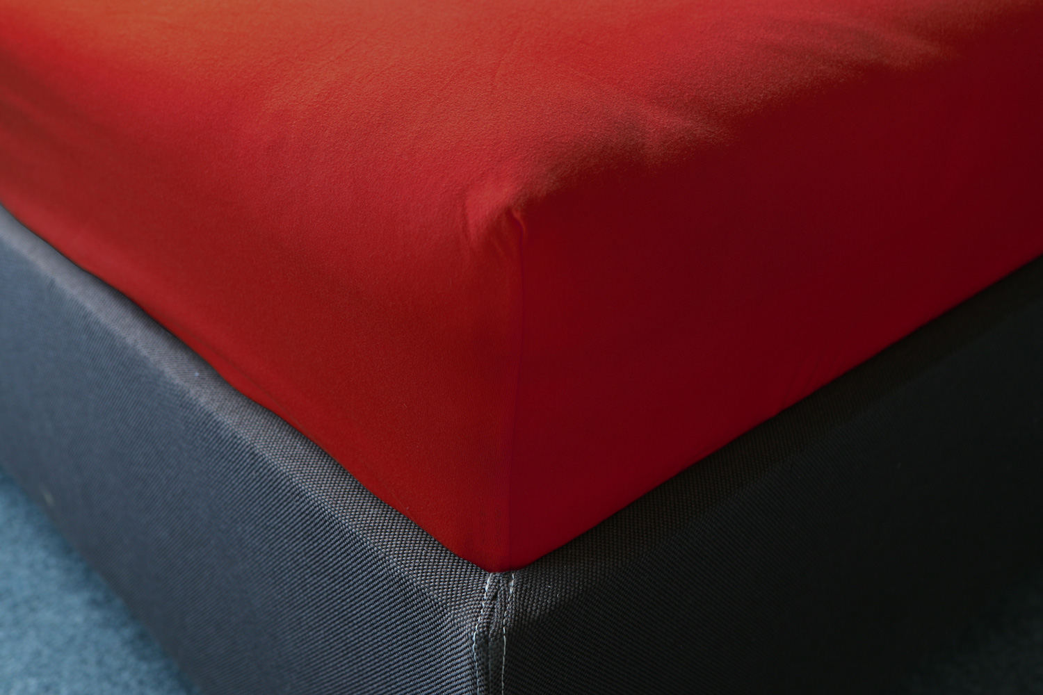 Napínacia plachta JERSEY 120x200 cm červená 26 120x200
