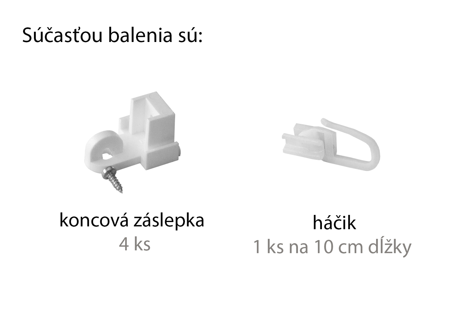 Stropná hliníková koľajnica 2-drážková s príslušenstvom 2.DR-150 2-drážková