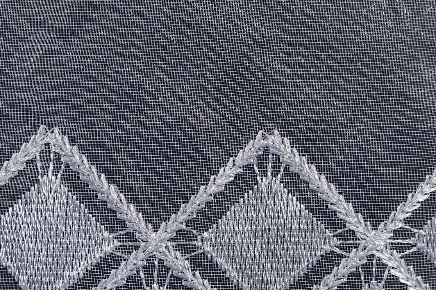 Záclona metráž 355495 biela, 180cm - 4,50 m 180