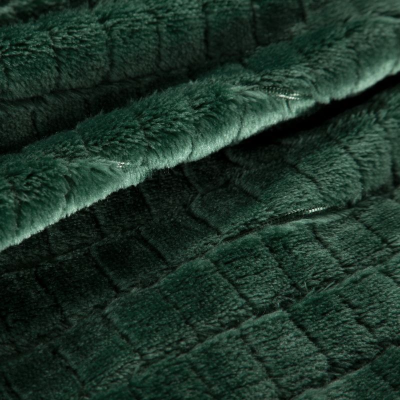Deka z mikroflanelu CINDY2 200x220cm tmavozelená 220x200