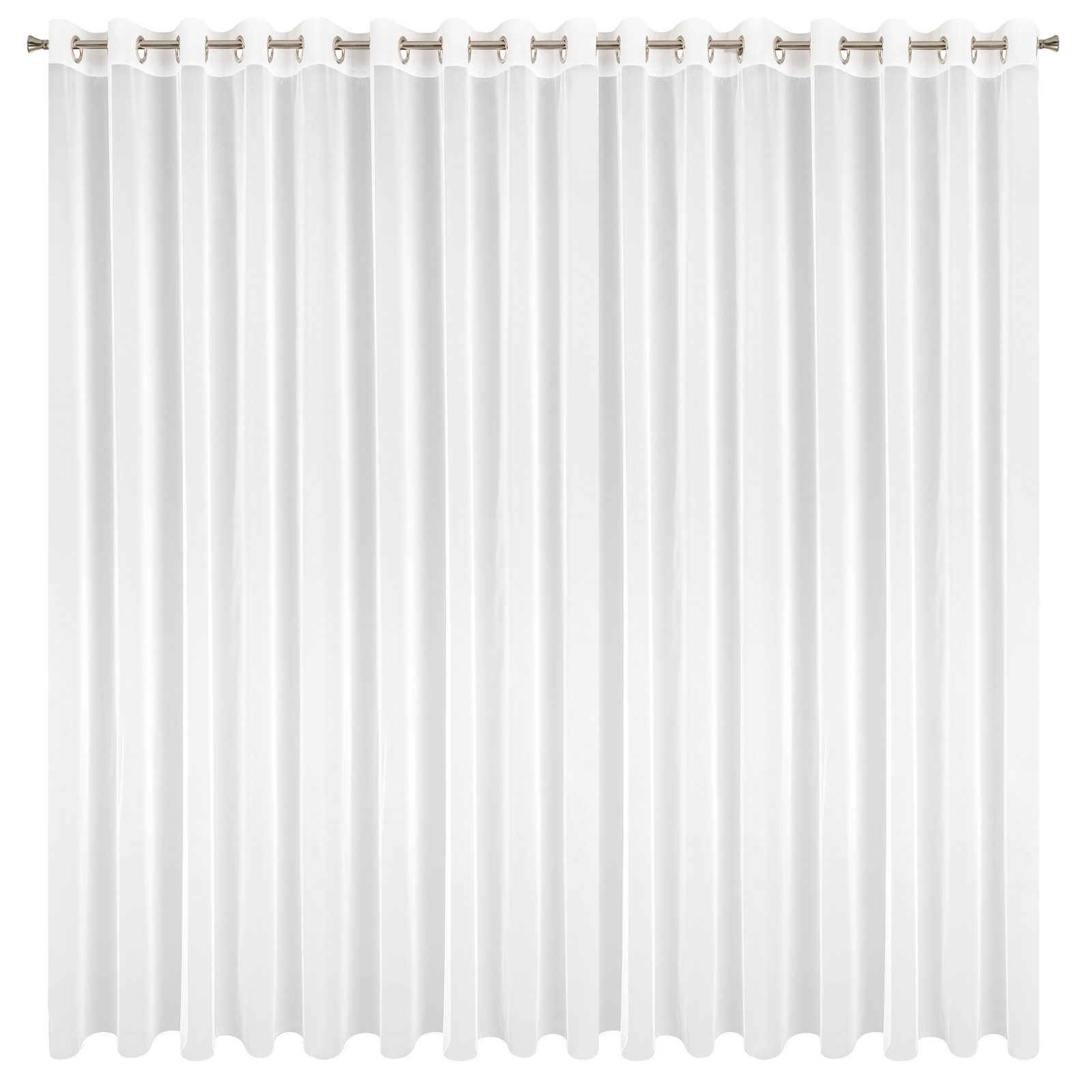 Záclona ESEL na krúžkoch biela 350x250cm 350x250