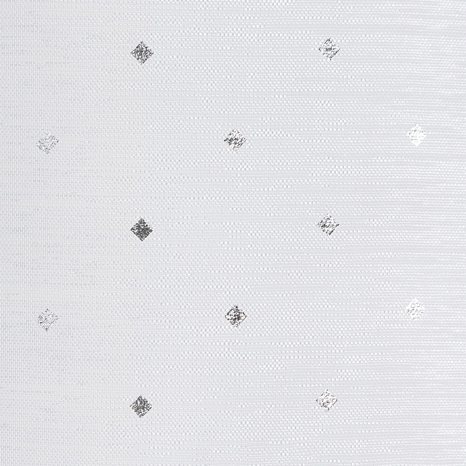 Záclona SIBEL bielo-strieborná 140x250cm 140x250