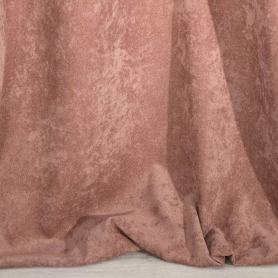 Záves ANISA na krúžkoch ružový 140x250 cm 140x250