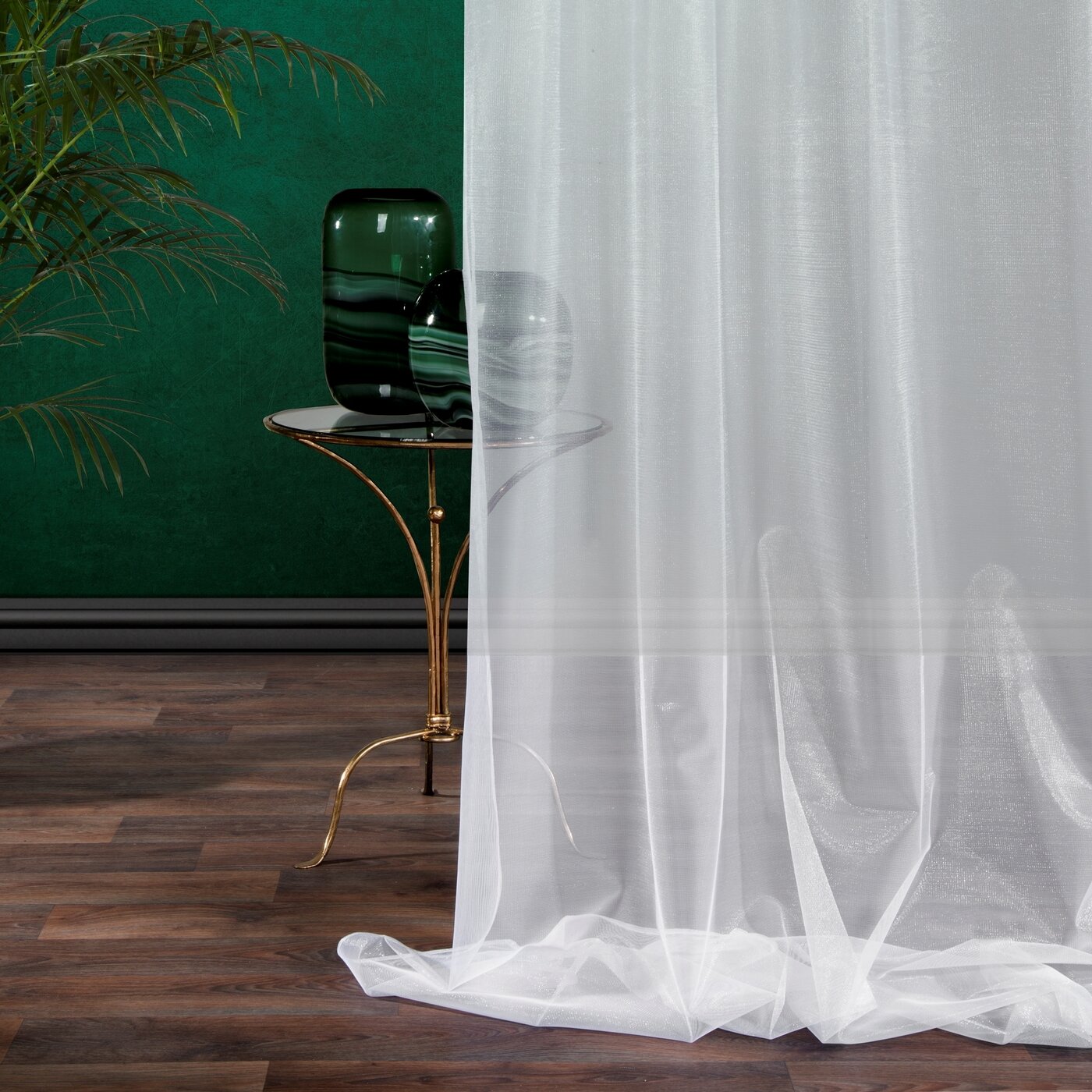Záclona SYLVIA na krúžkoch biela 350x250cm 350x250