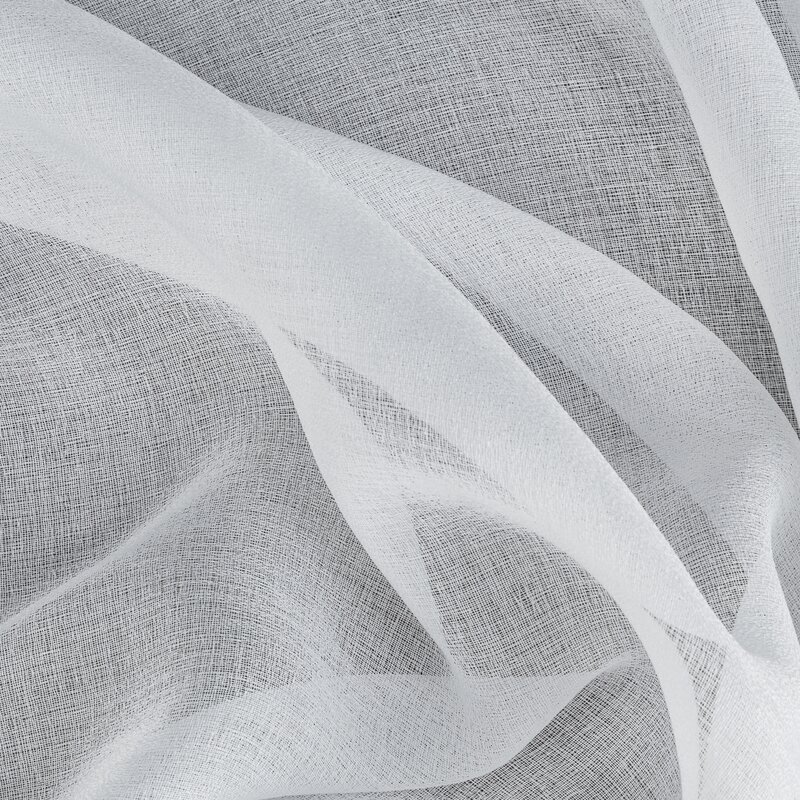 Záclona LANA na krúžkoch 350x150cm biela 350x150
