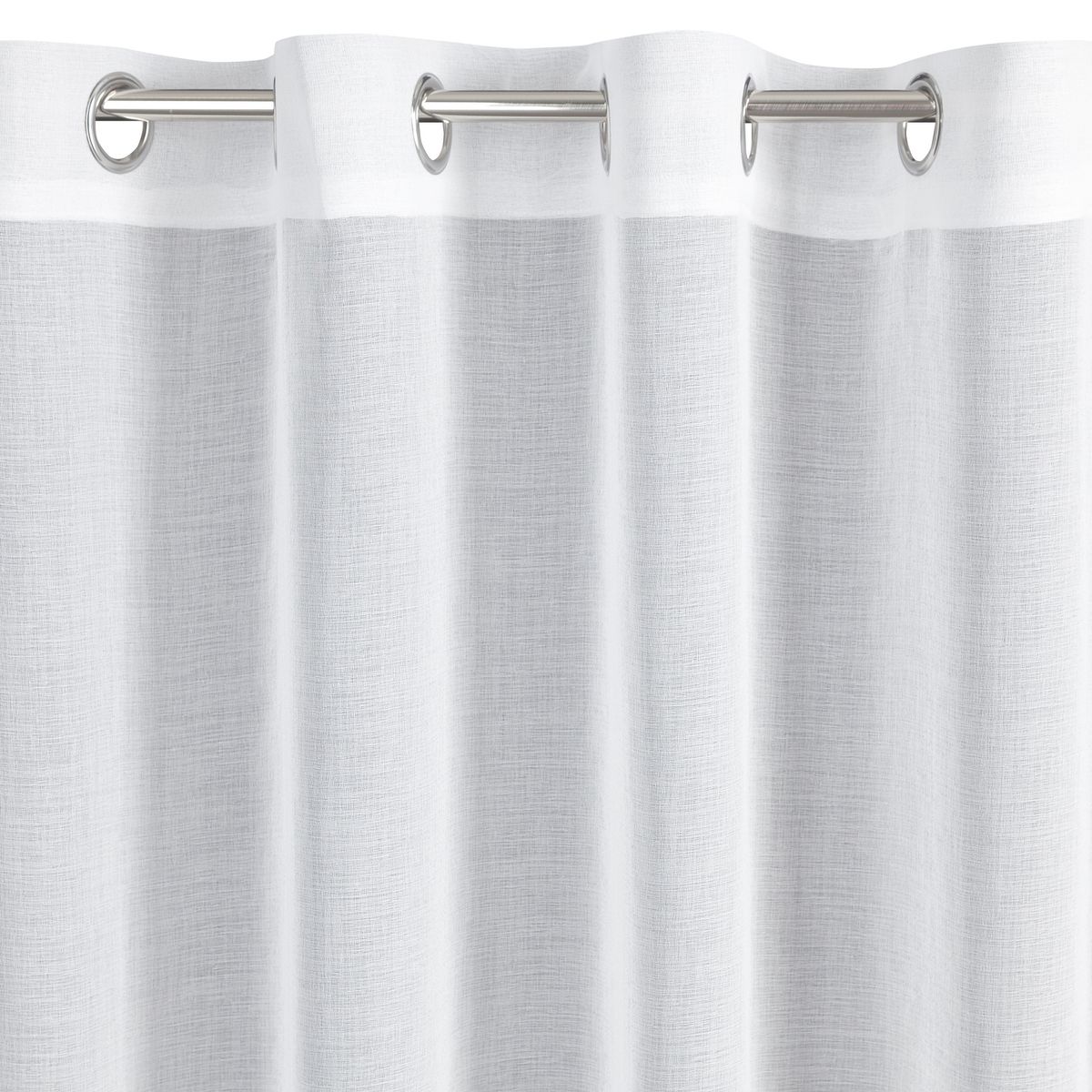 Záclona LANA na krúžkoch 350x150cm biela 350x150