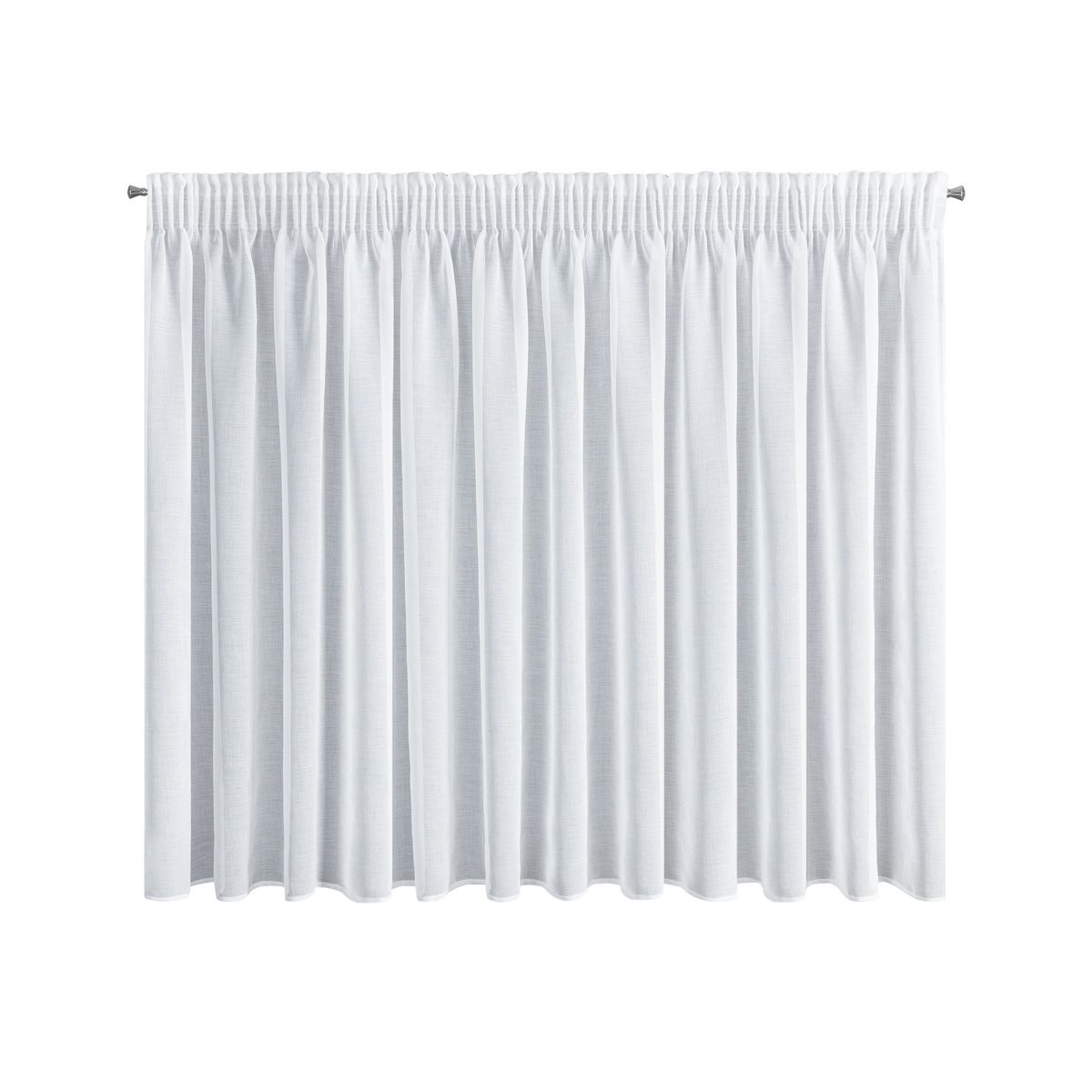 Záclona LANA na páske 350x150cm biela 350x150