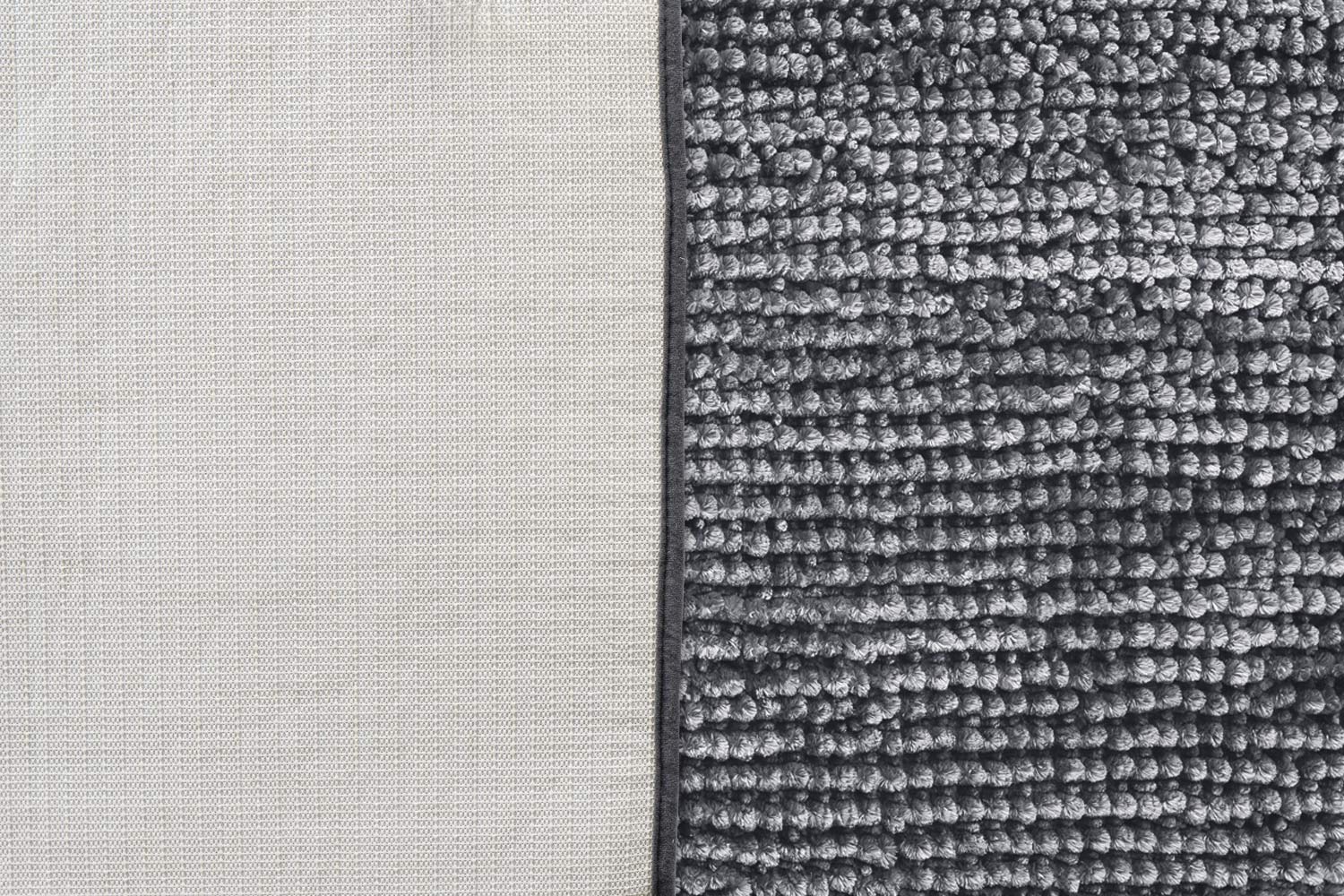Predložka do kúpeľne ELLA - tmavosivá 50x40