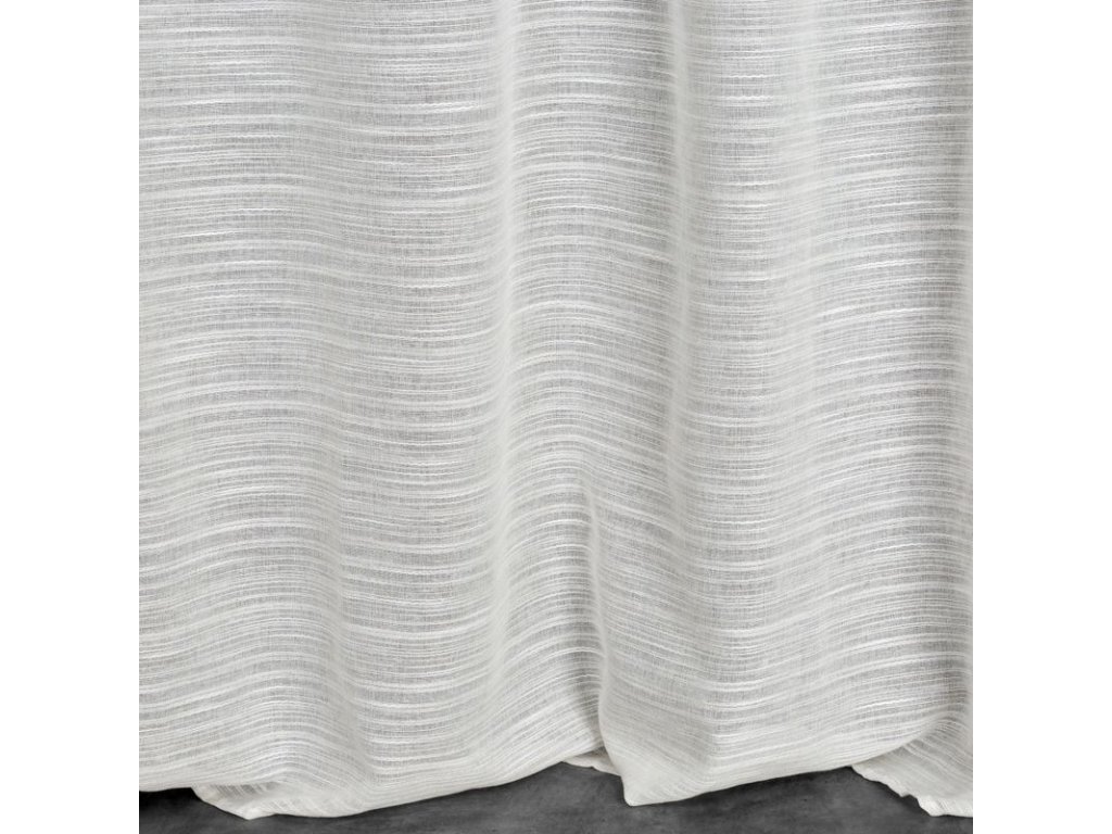 Záclona ARIA na krúžkoch béžová 140x250 cm 140x250