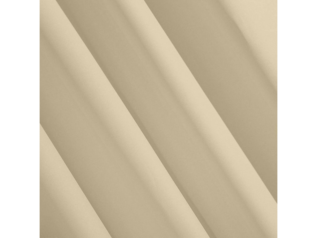 Záves RITA na krúžkoch béžový 140x250cm 140x250