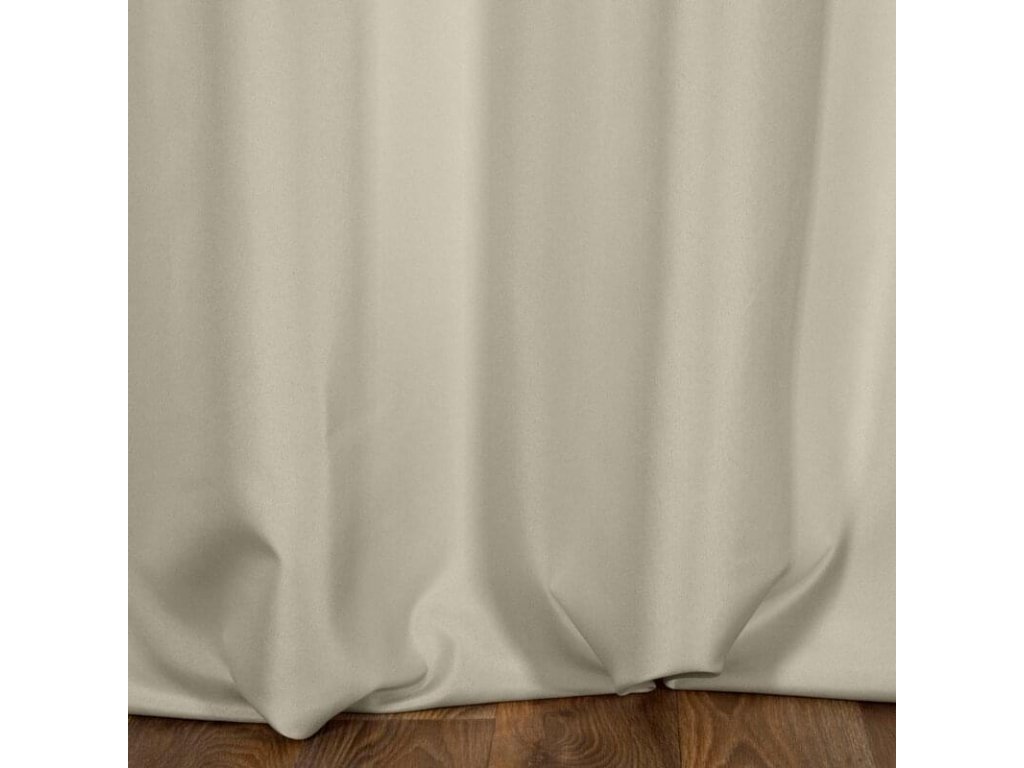Záves RITA na krúžkoch cappuccino 140x250cm 140x250