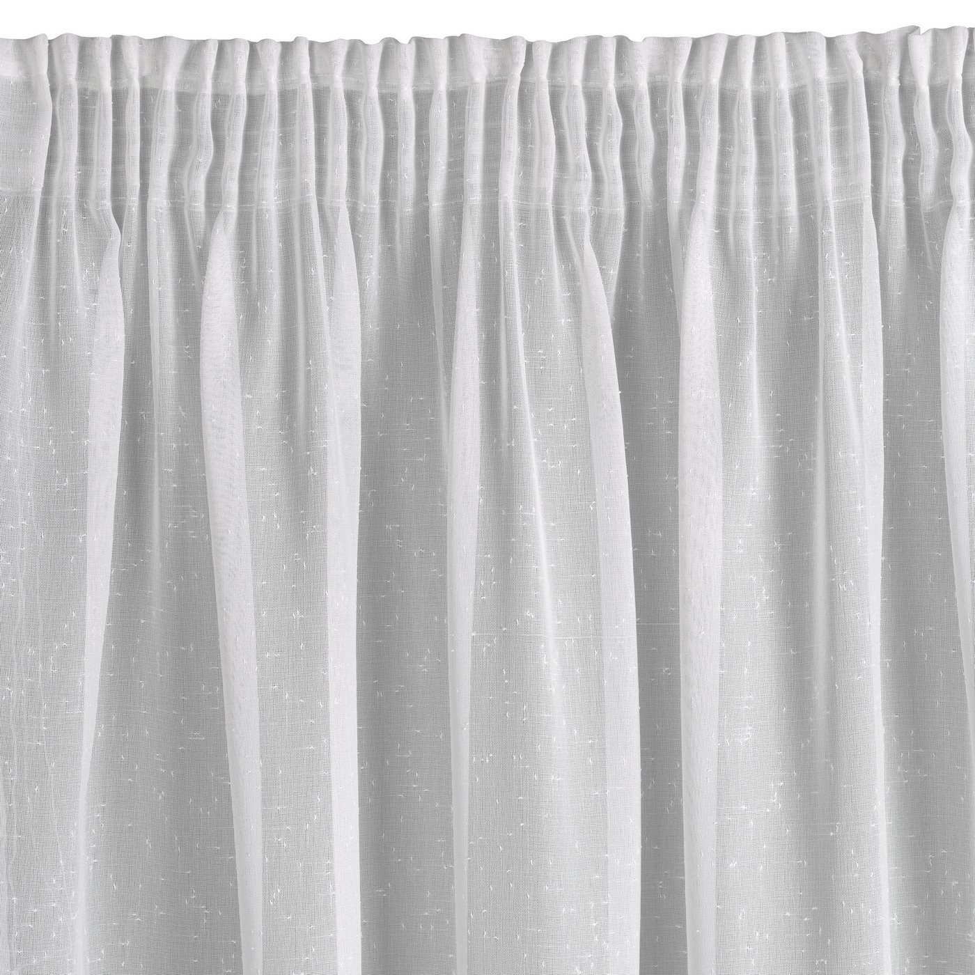 Záclona ANGELA na páske biela 400x145 cm 400x145