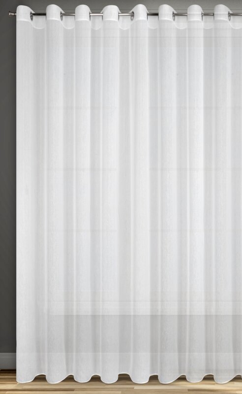 Záclona ADEL na krúžkoch biela 140x250 cm 140x250