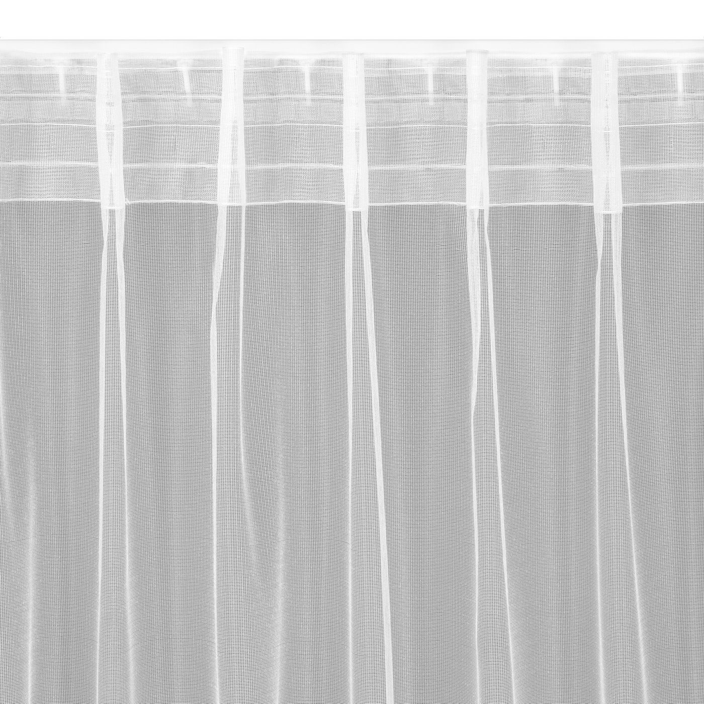 Záclona TONIA na flex páske biela 140x300 cm 140x300
