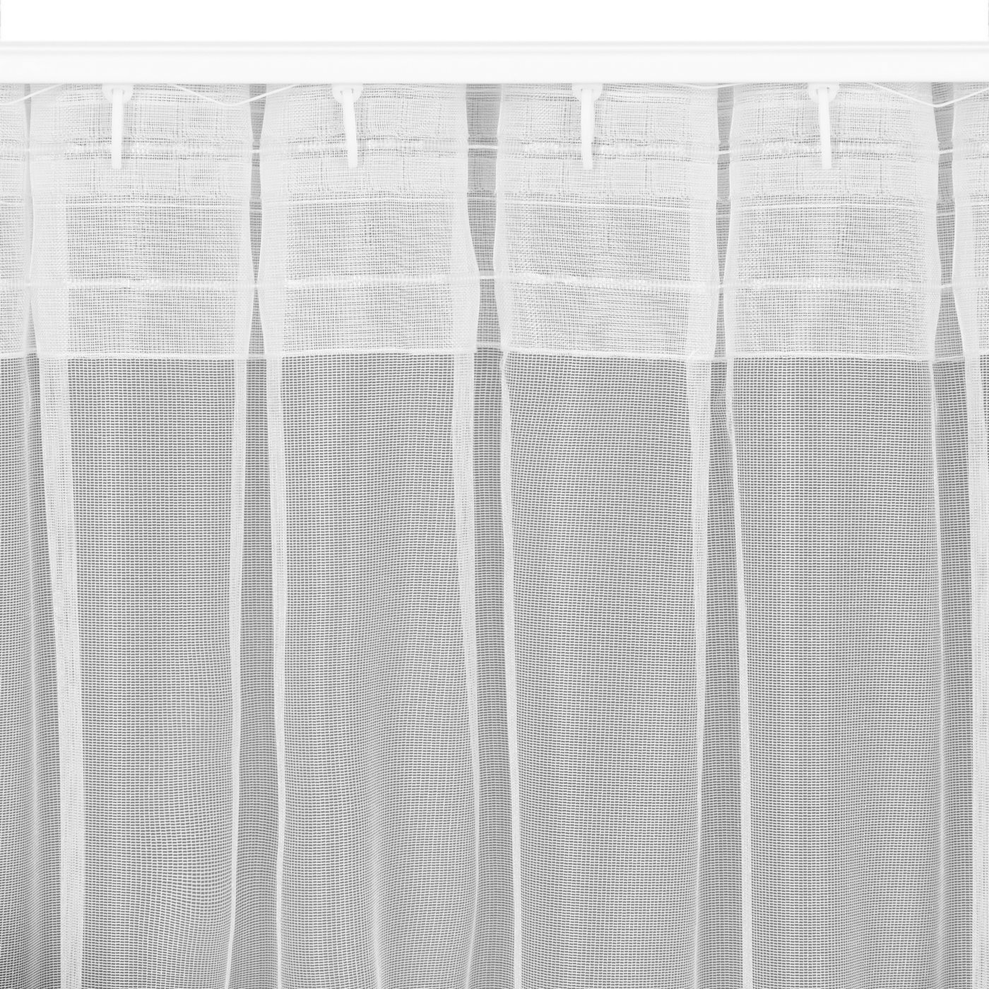 Záclona TONIA na flex páske biela 140x300 cm 140x300