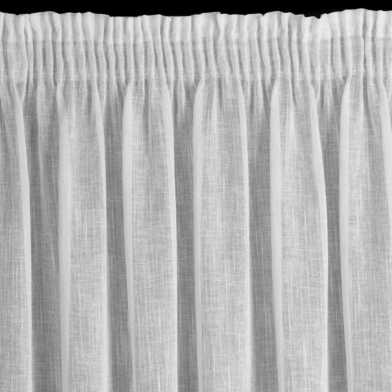 Záclona CARLA na páske biela 300x145cm 300x145