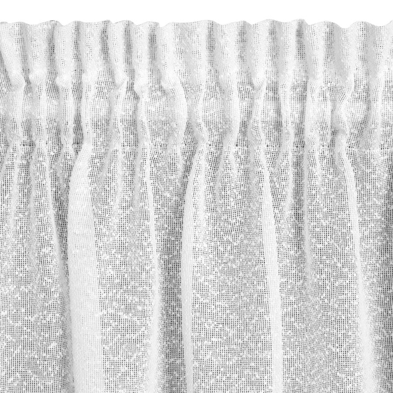 Záclona RAIN na páske biela 140x270cm 140x270