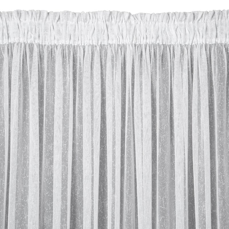 Záclona IDA na páske biela 140x250cm 140x250