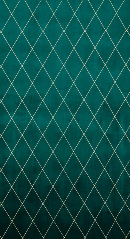 Záves PIERRE CARDIN MARGO na krúžkoch tmavý tyrkysový/zlatý 140x250cm 140x250
