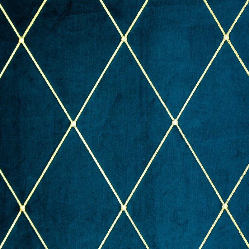 Záves PIERRE CARDIN MARGO na krúžkoch granátový/zlatý 140x250cm 140x250